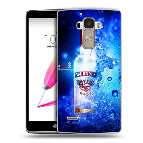 Дизайнерский силиконовый чехол для LG G4 Stylus Smirnoff