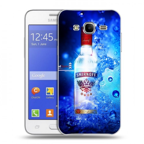 Дизайнерский силиконовый чехол для Samsung Galaxy J7 Smirnoff