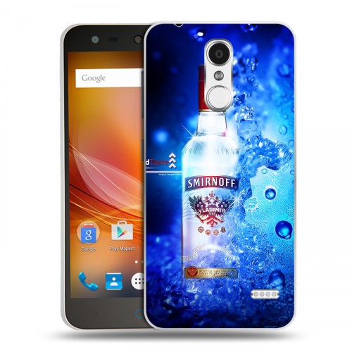 Дизайнерский пластиковый чехол для ZTE Blade X5 Smirnoff