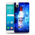 Дизайнерский пластиковый чехол для Huawei ShotX Smirnoff