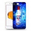 Дизайнерский пластиковый чехол для Iphone 7 Plus / 8 Plus Smirnoff