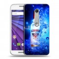 Дизайнерский пластиковый чехол для Lenovo Moto G Smirnoff