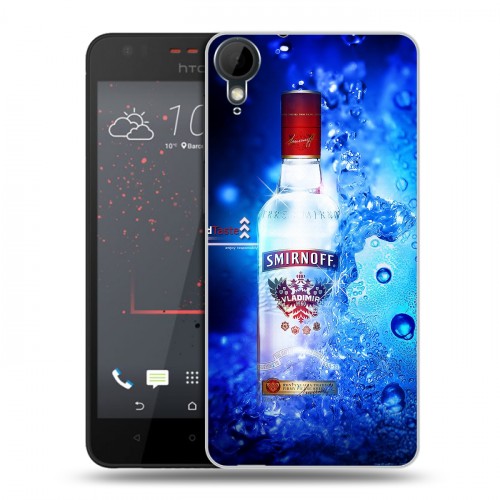 Дизайнерский пластиковый чехол для HTC Desire 825 Smirnoff