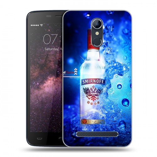 Дизайнерский силиконовый чехол для Homtom HT17 Smirnoff