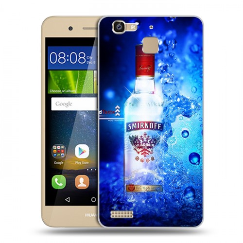 Дизайнерский пластиковый чехол для Huawei GR3 Smirnoff