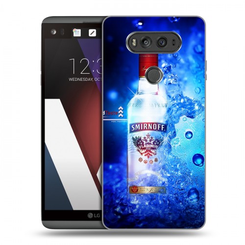 Дизайнерский пластиковый чехол для LG V20 Smirnoff