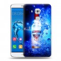 Дизайнерский пластиковый чехол для Huawei Nova Plus Smirnoff