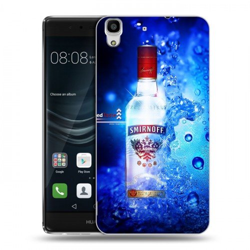 Дизайнерский пластиковый чехол для Huawei Y6II Smirnoff