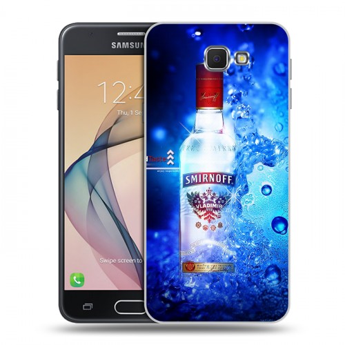 Дизайнерский пластиковый чехол для Samsung Galaxy J5 Prime Smirnoff