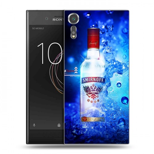 Дизайнерский пластиковый чехол для Sony Xperia XZs Smirnoff