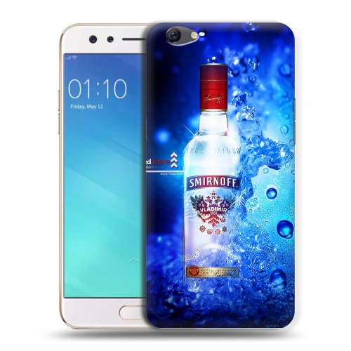 Дизайнерский силиконовый чехол для OPPO F3 Smirnoff