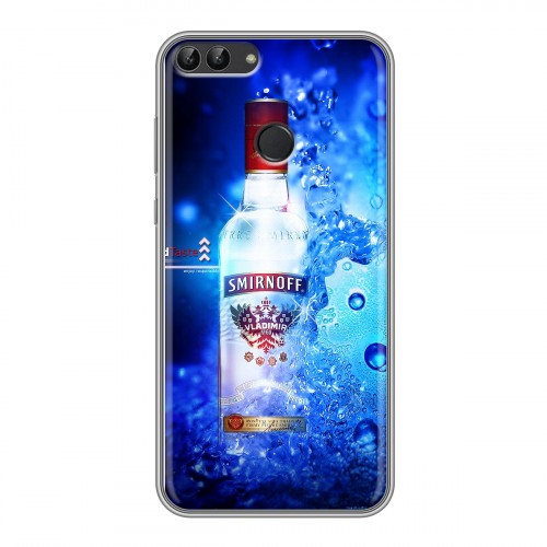 Дизайнерский силиконовый чехол для Huawei P Smart Smirnoff