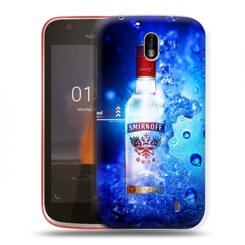 Дизайнерский пластиковый чехол для Nokia 1 Smirnoff