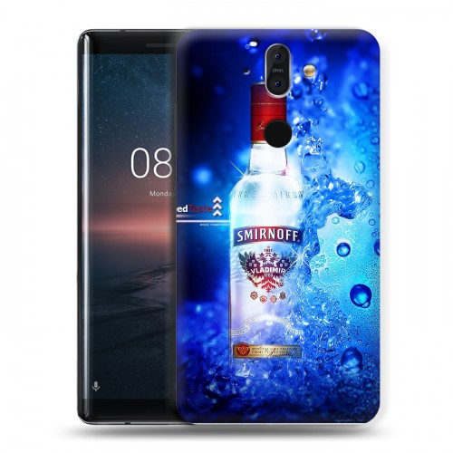 Дизайнерский пластиковый чехол для Nokia 8 Sirocco Smirnoff