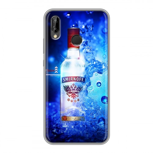 Дизайнерский силиконовый чехол для Huawei P20 Lite Smirnoff