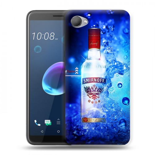 Дизайнерский пластиковый чехол для HTC Desire 12 Smirnoff