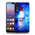 Дизайнерский силиконовый с усиленными углами чехол для Huawei P20 Pro Smirnoff