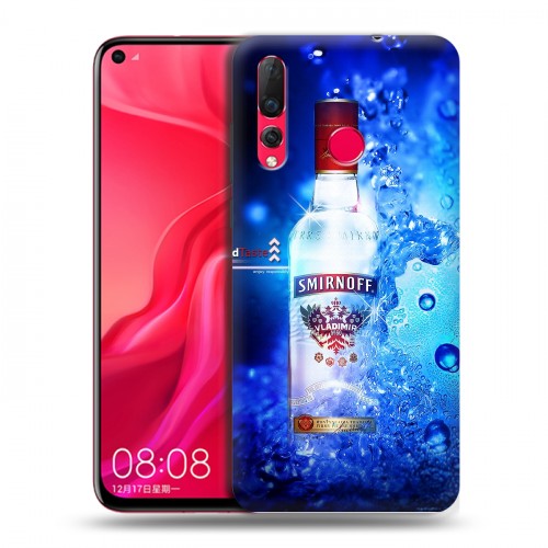 Дизайнерский пластиковый чехол для Huawei Nova 4 Smirnoff