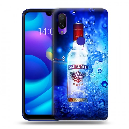 Дизайнерский пластиковый чехол для Xiaomi Mi Play Smirnoff