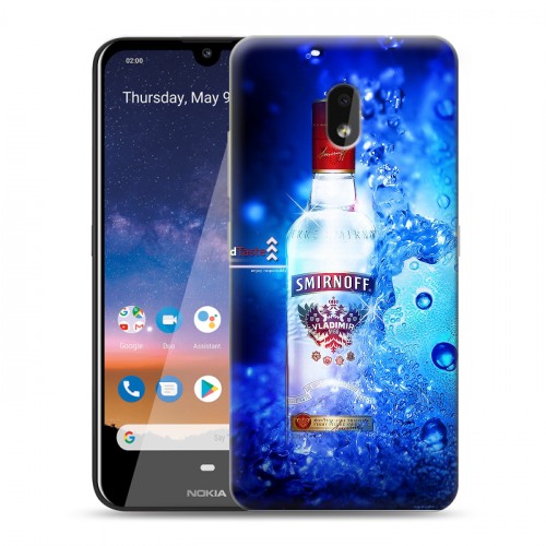 Дизайнерский силиконовый чехол для Nokia 2.2 Smirnoff