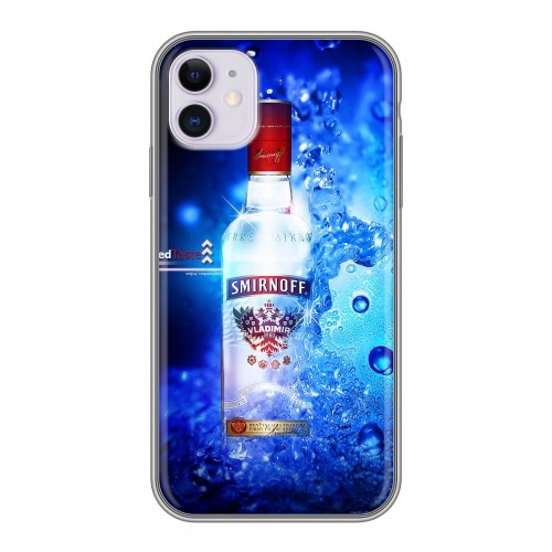 Дизайнерский силиконовый чехол для Iphone 11 Smirnoff