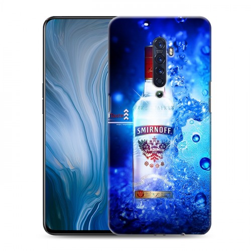 Дизайнерский пластиковый чехол для OPPO Reno2 Z Smirnoff