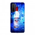 Дизайнерский силиконовый с усиленными углами чехол для Huawei Honor 30S Smirnoff