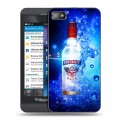 Дизайнерский пластиковый чехол для BlackBerry Z10 Smirnoff