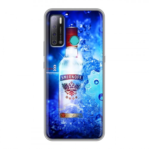 Дизайнерский пластиковый чехол для Tecno Pouvoir 4 Smirnoff