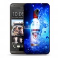 Дизайнерский пластиковый чехол для HTC Desire 700 Smirnoff