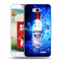 Дизайнерский пластиковый чехол для LG L80 Smirnoff