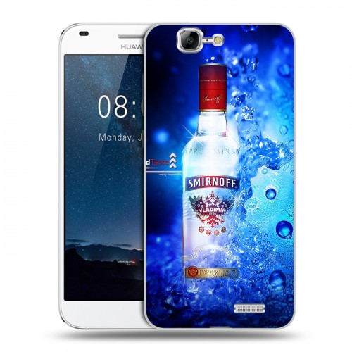 Дизайнерский силиконовый чехол для Huawei Ascend G7 Smirnoff