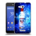 Дизайнерский пластиковый чехол для Sony Xperia E4g Smirnoff