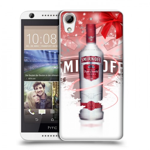 Дизайнерский силиконовый чехол для HTC Desire 626 Smirnoff