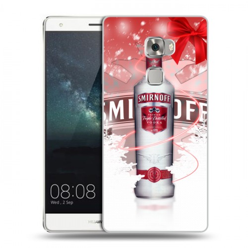 Дизайнерский пластиковый чехол для Huawei Mate S Smirnoff