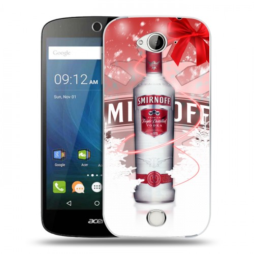 Дизайнерский силиконовый чехол для Acer Liquid Z530 Smirnoff