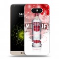 Дизайнерский пластиковый чехол для LG G5 Smirnoff