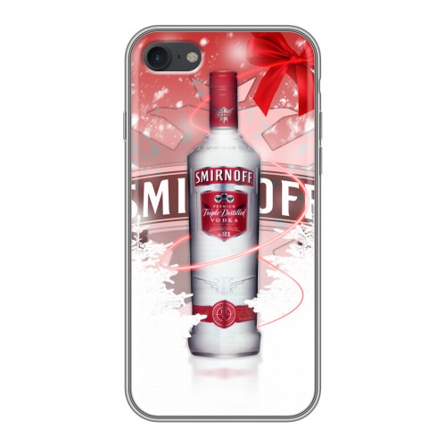 Дизайнерский силиконовый чехол для Iphone 7 Smirnoff