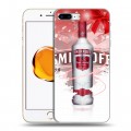 Дизайнерский пластиковый чехол для Iphone 7 Plus / 8 Plus Smirnoff