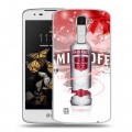 Дизайнерский пластиковый чехол для LG K8 Smirnoff