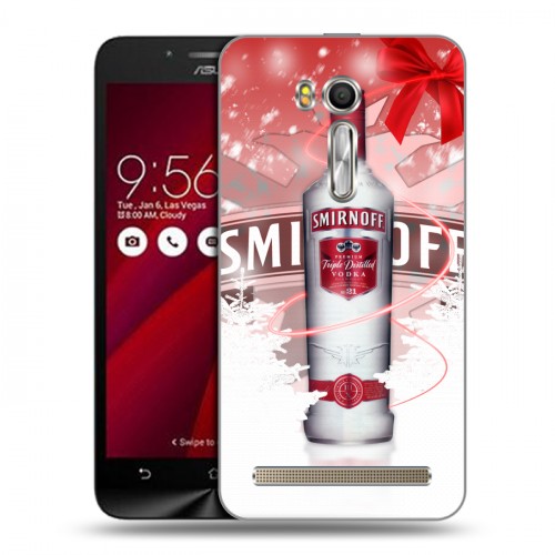 Дизайнерский силиконовый чехол для ASUS Zenfone Go 5.5 Smirnoff