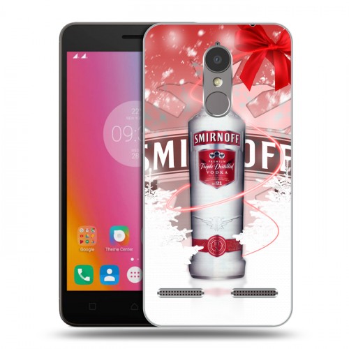 Дизайнерский силиконовый чехол для Lenovo K6 Smirnoff