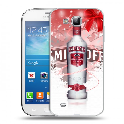 Дизайнерский пластиковый чехол для Samsung Galaxy Premier Smirnoff