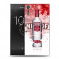 Дизайнерский пластиковый чехол для Sony Xperia XZs Smirnoff