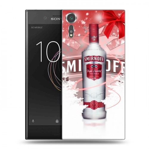 Дизайнерский пластиковый чехол для Sony Xperia XZs Smirnoff