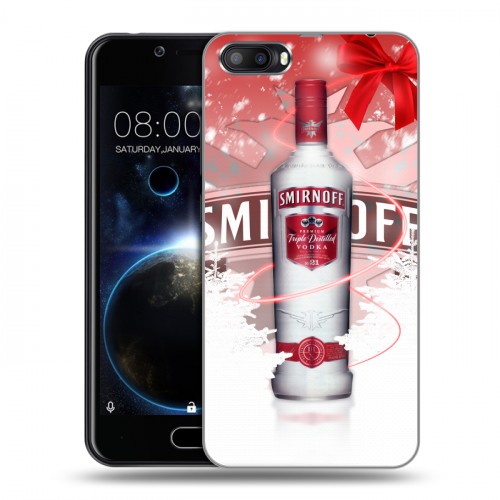 Дизайнерский пластиковый чехол для Doogee Shoot 2 Smirnoff