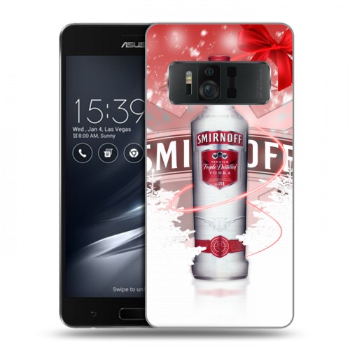 Дизайнерский силиконовый чехол для ASUS ZenFone AR Smirnoff