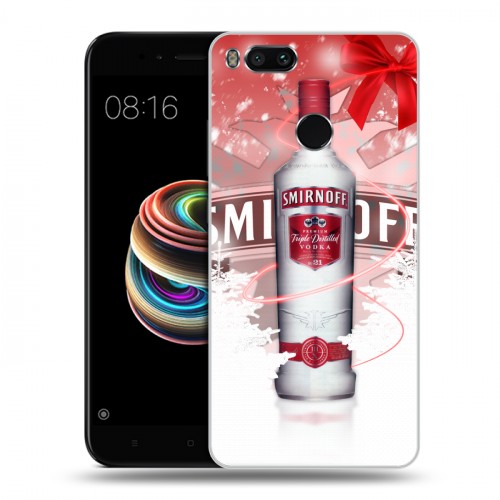 Дизайнерский силиконовый чехол для Xiaomi Mi5X Smirnoff