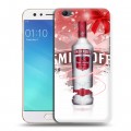 Дизайнерский пластиковый чехол для OPPO F3 Smirnoff