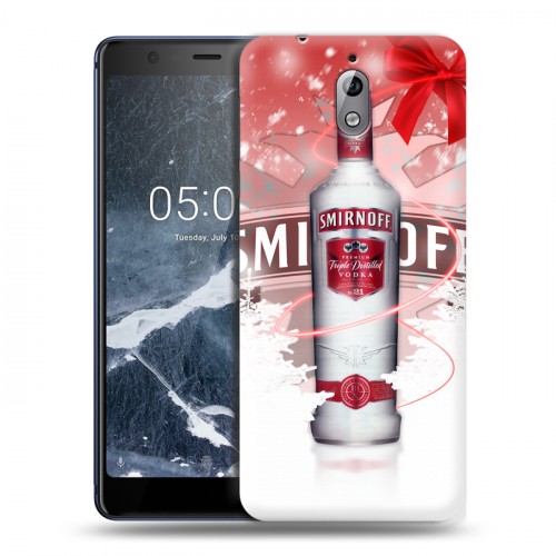 Дизайнерский силиконовый чехол для Nokia 3.1 Smirnoff